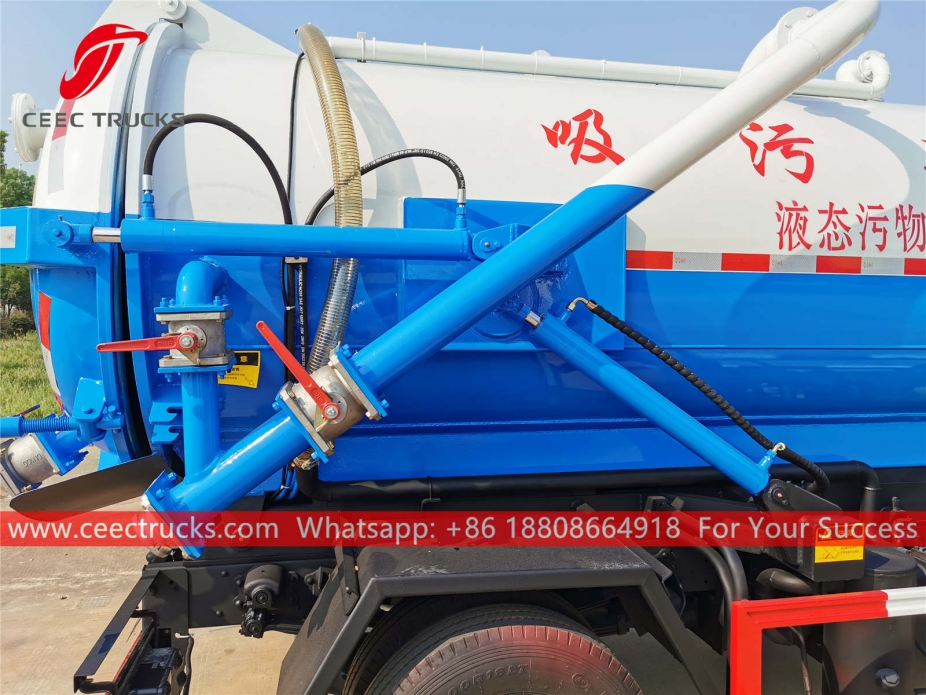 Dongfeng 4,000Litres Vacuum truck