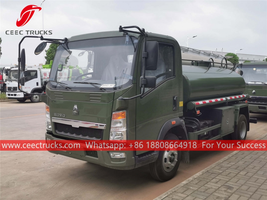 HOWO 3CBM Water spraying truck