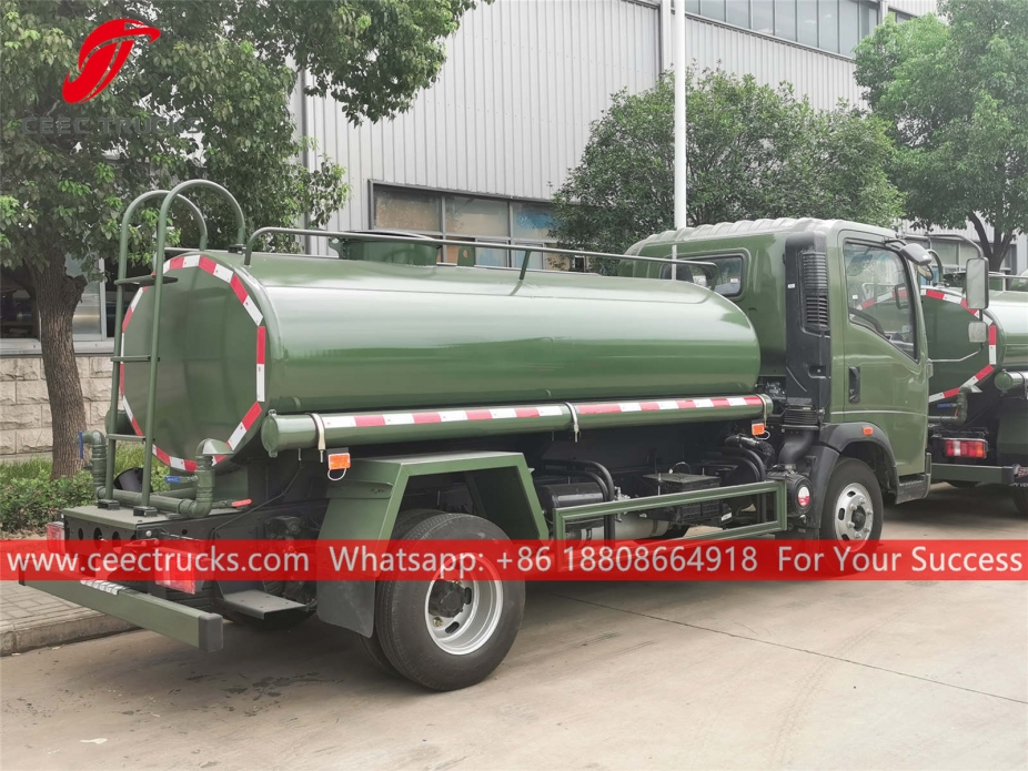 HOWO 3CBM Water spraying truck