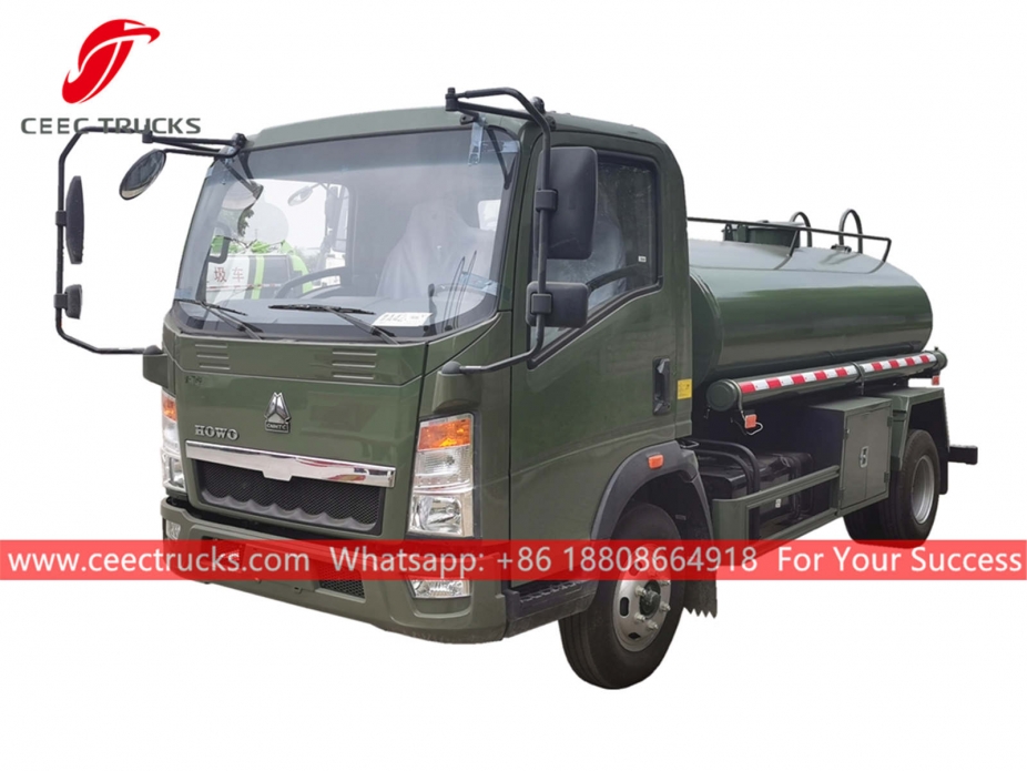 HOWO 3CBM Water spraying truck