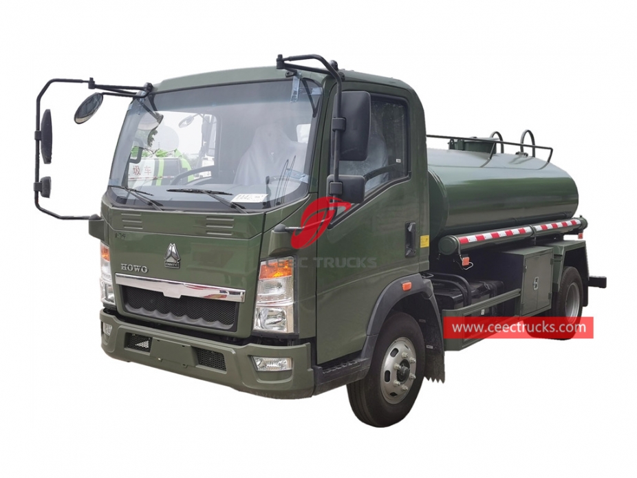 HOWO 3CBM Water spraying truck