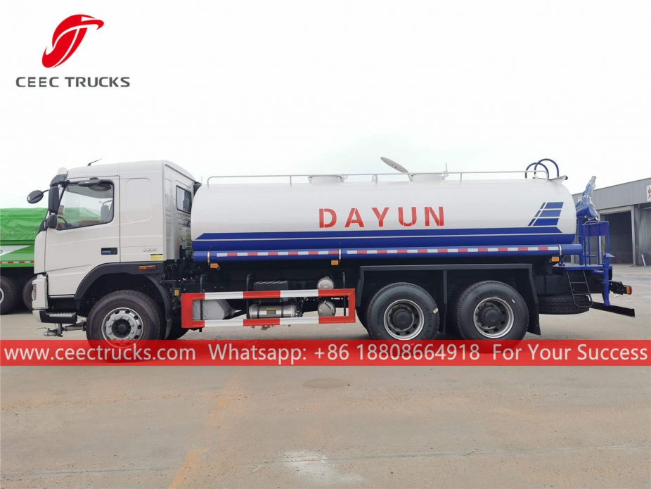 18CBM RHD Water tanker truck DAYUN