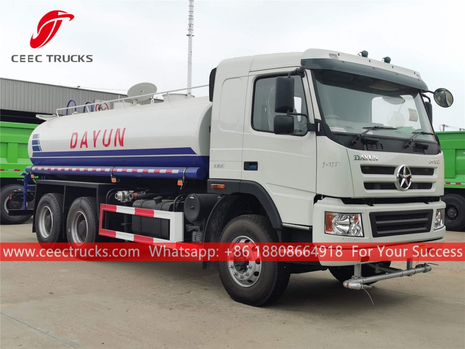 18CBM RHD Water tanker truck DAYUN