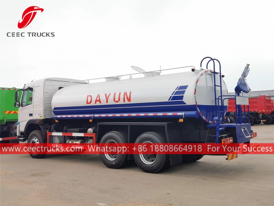 18CBM RHD Water tanker truck DAYUN