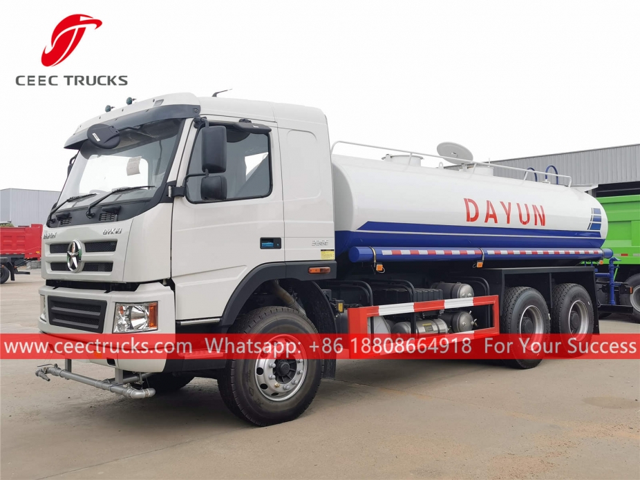 18CBM RHD Water tanker truck DAYUN