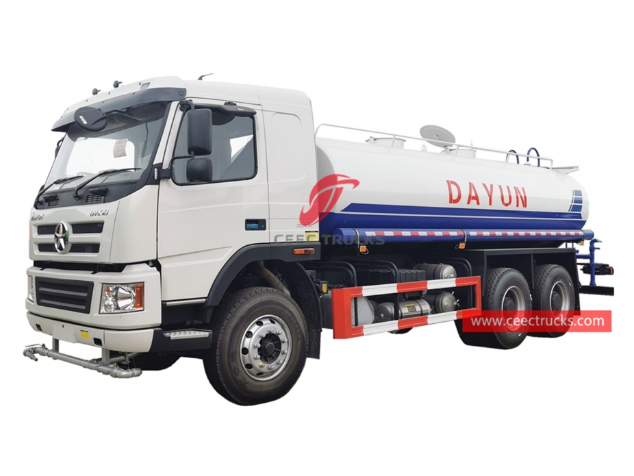 18CBM RHD Water tanker truck DAYUN