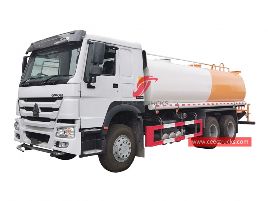 HOWO 18CBM Water spray truck