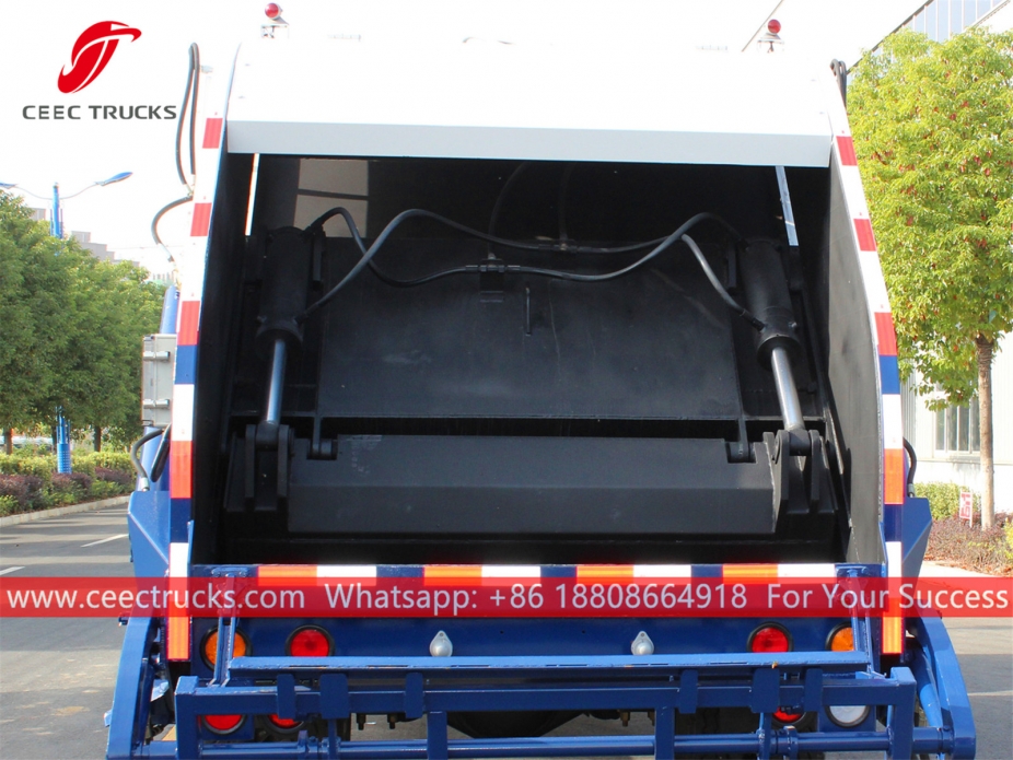 european standard 14,000 liters refuse compactor truck supperstructure