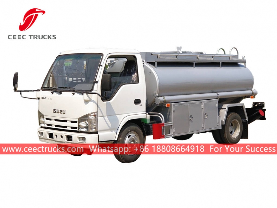 4CBM Fuel tanker truck na ISUZU