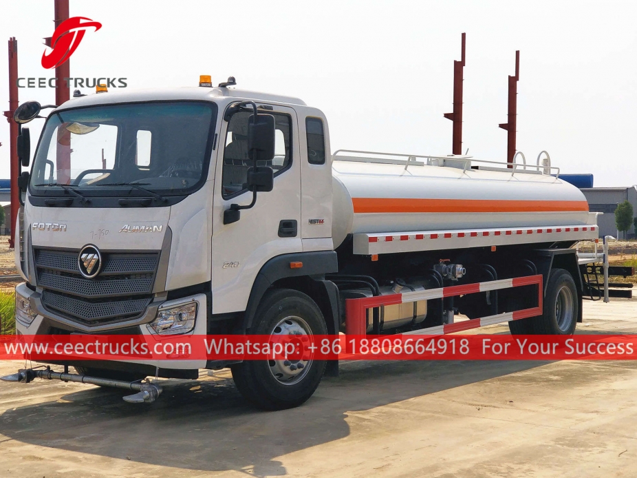 FOTON 10CBM Water tanker truck