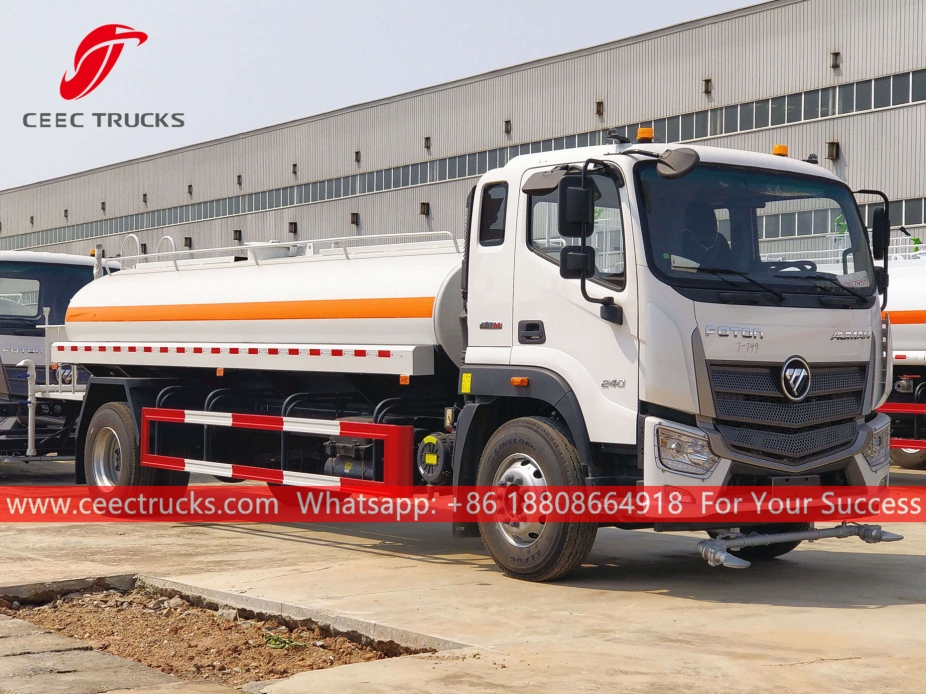 FOTON 10CBM Water tanker truck