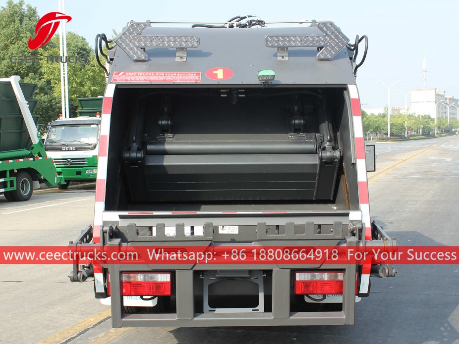 Gambia 6CBM Compression Garbage Truck