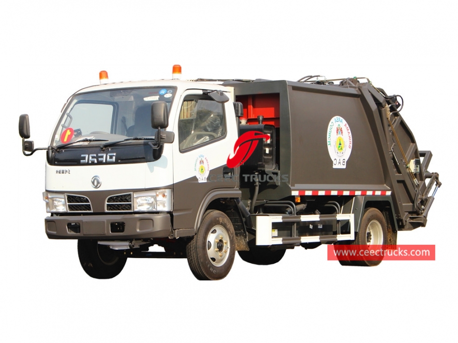 Gambia 6CBM Compression Garbage Truck