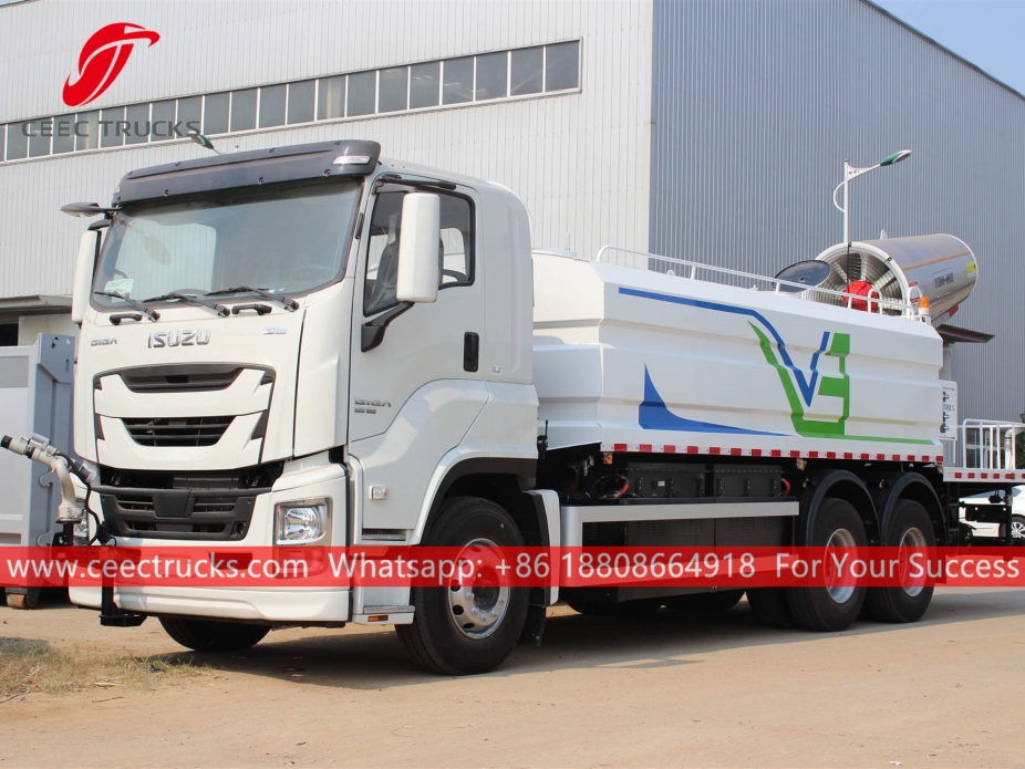 ISUZU GIGA 16CBM Anti-dust Water Spray Truck