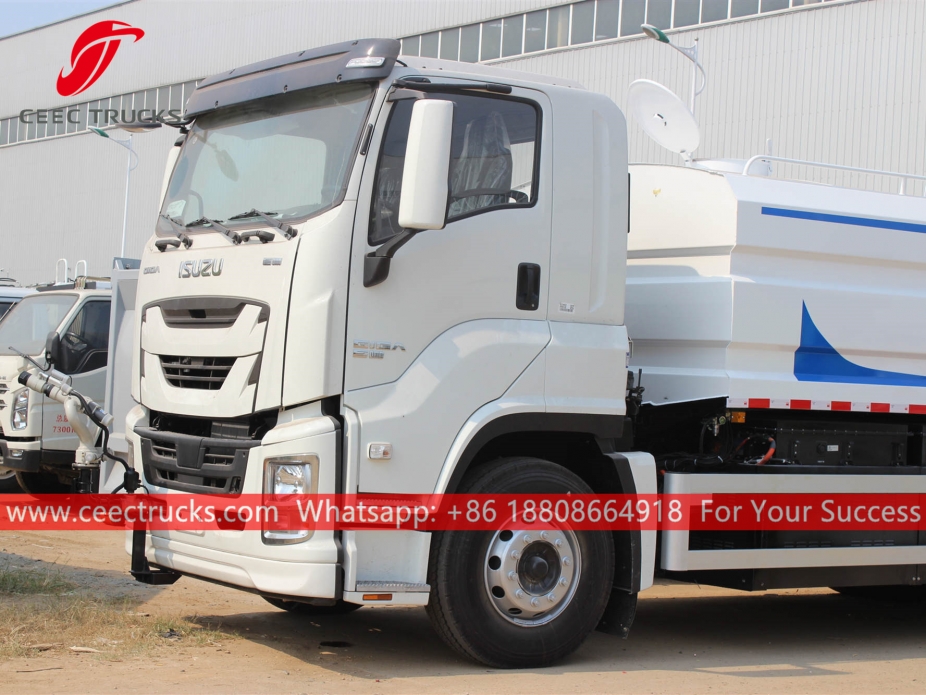 ISUZU GIGA 16CBM Anti-dust Water Spray Truck