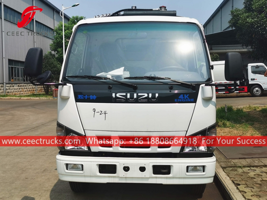 ISUZU 6CBM Rear load garbage truck