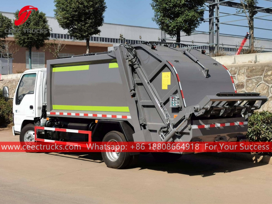 ISUZU 6CBM Waste compactor truck