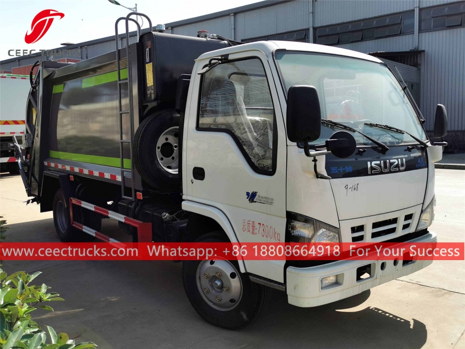 ISUZU 6CBM Waste compactor truck