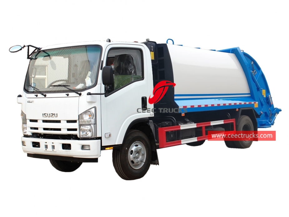 ISUZU 8CBM Backloading garbage truck