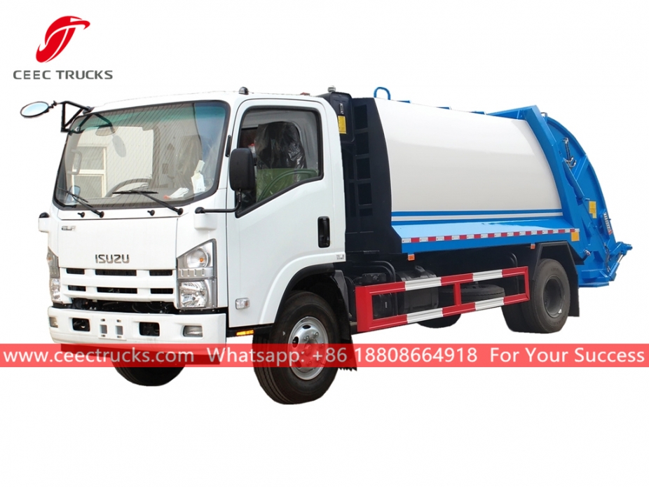 ISUZU 8CBM Backloading garbage truck