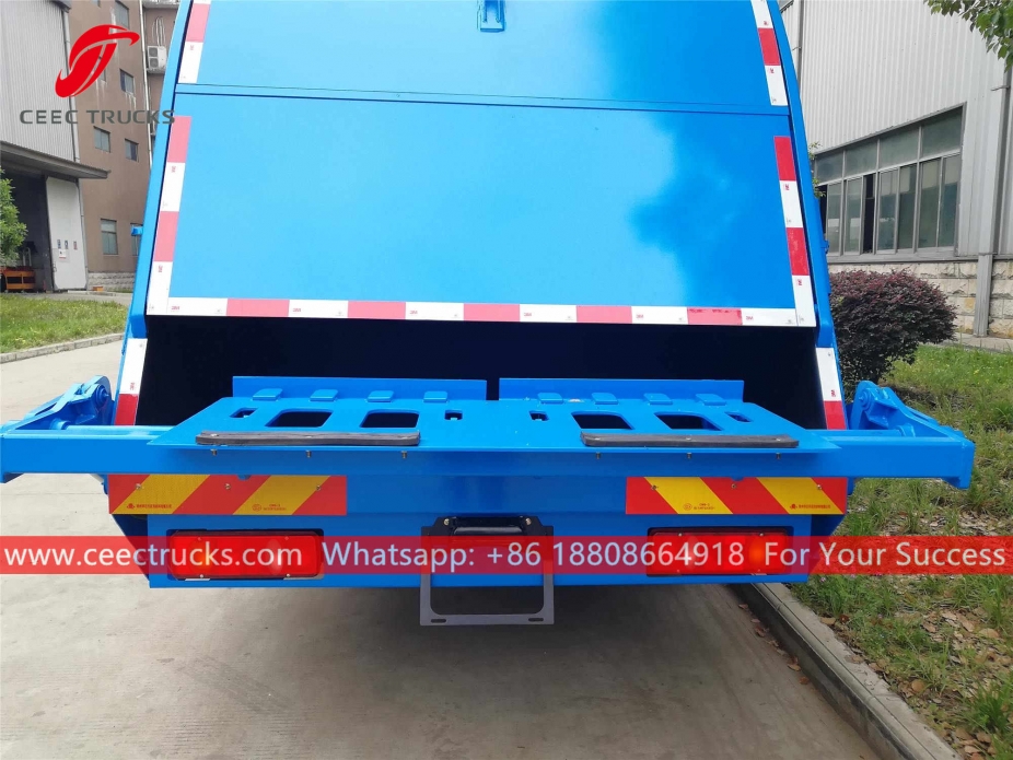 ISUZU 8CBM Backloading garbage truck