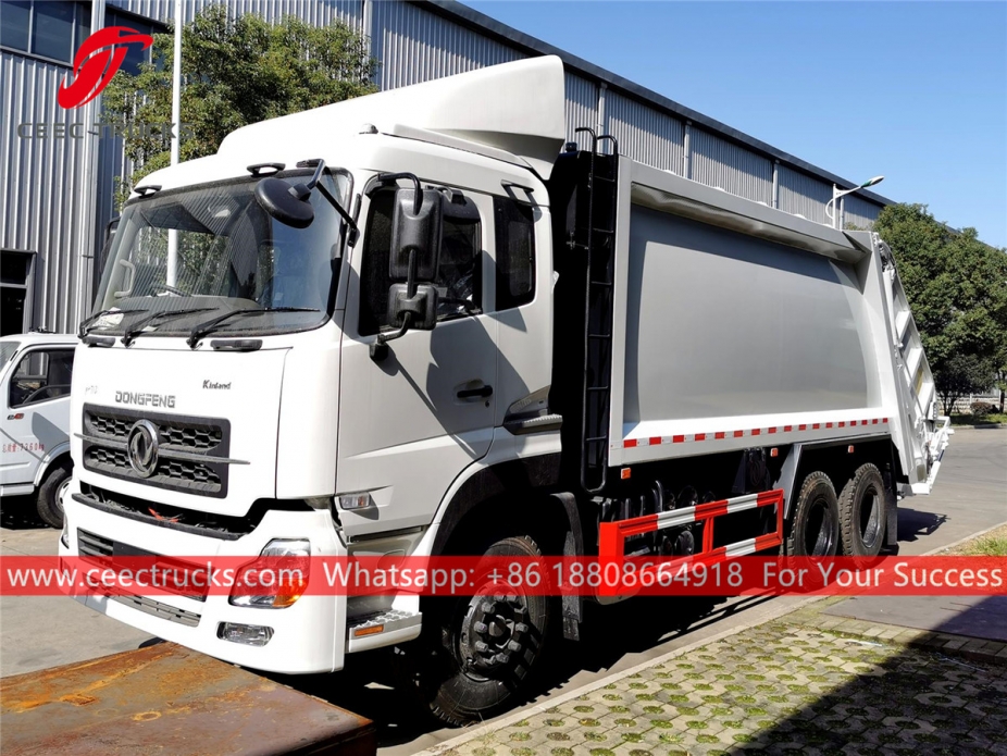 Dongfeng 6*4 RHD Refuse compressor truck