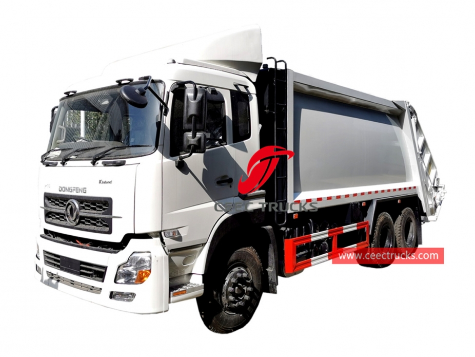 Dongfeng 6*4 RHD Refuse compressor truck