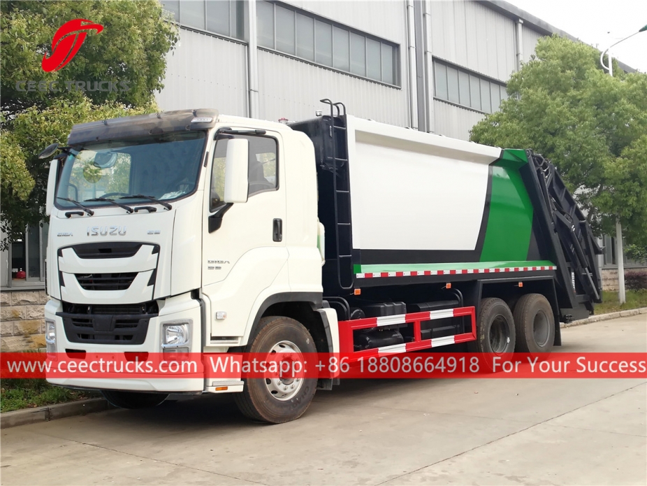 ISUZU GIGA 6*4 Refuse compactor truck