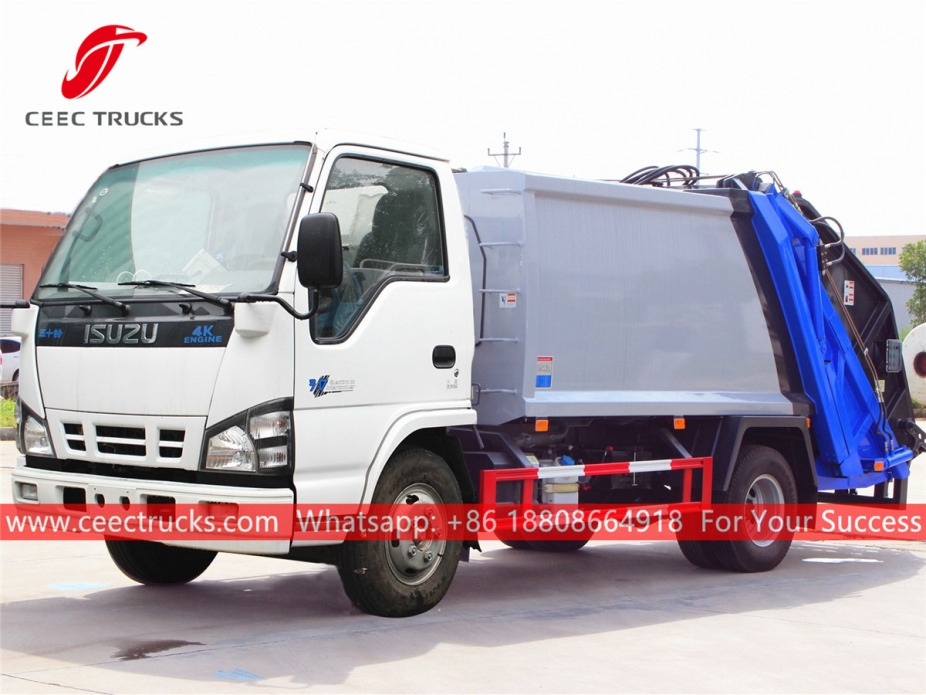 ISUZU 4*2 Rubbish compression truck