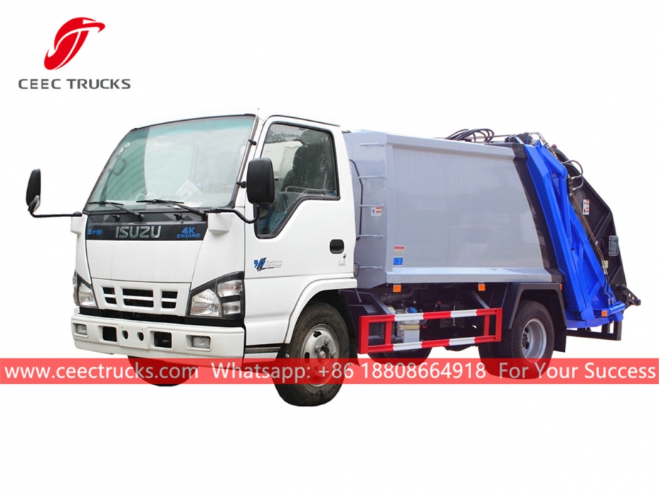 ISUZU 4*2 Rubbish compression truck