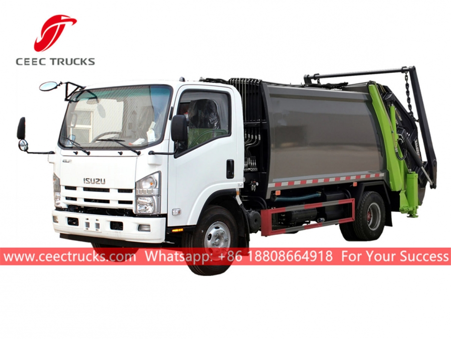 ISUZU Garbage compressor truck for sale