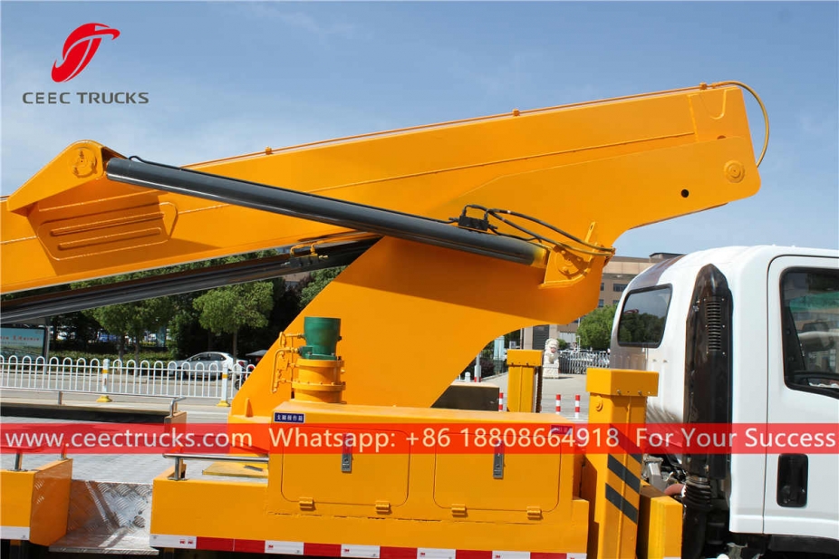 ISUZU Truck mounted straight boom lift