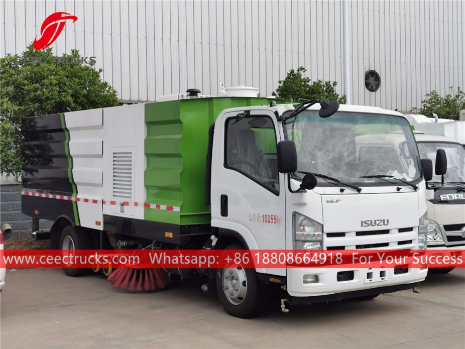 ISUZU 8cbm street sweeper truck