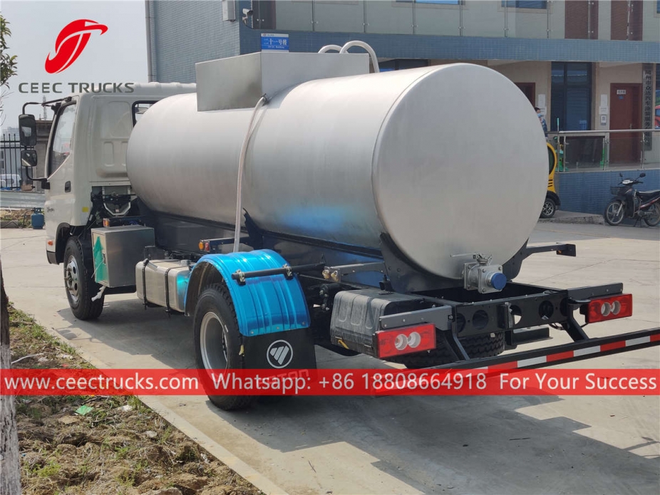 FOTON stainless steel water truck