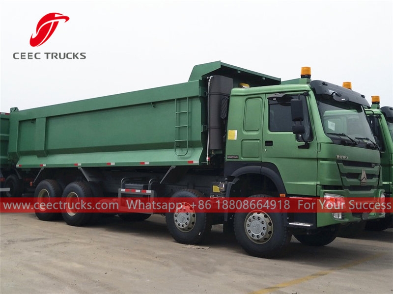 HOWO 12 wheeler tipper truck