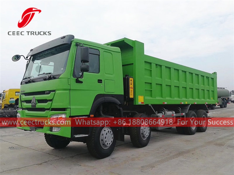 HOWO 12 wheeler tipper truck