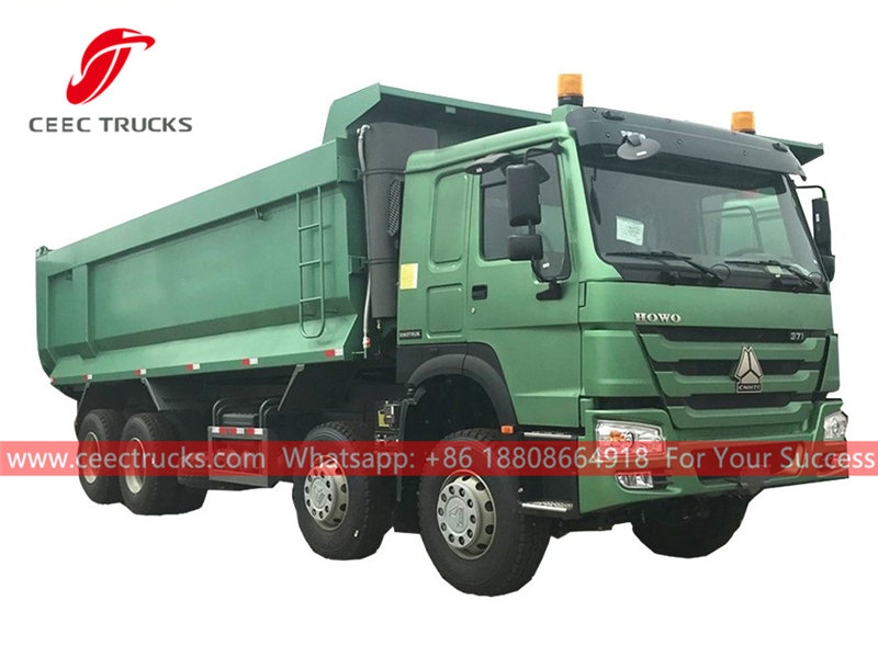 HOWO 12 wheeler tipper truck