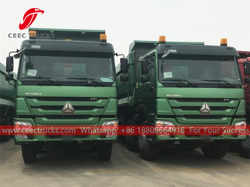 HOWO 12 wheeler tipper truck