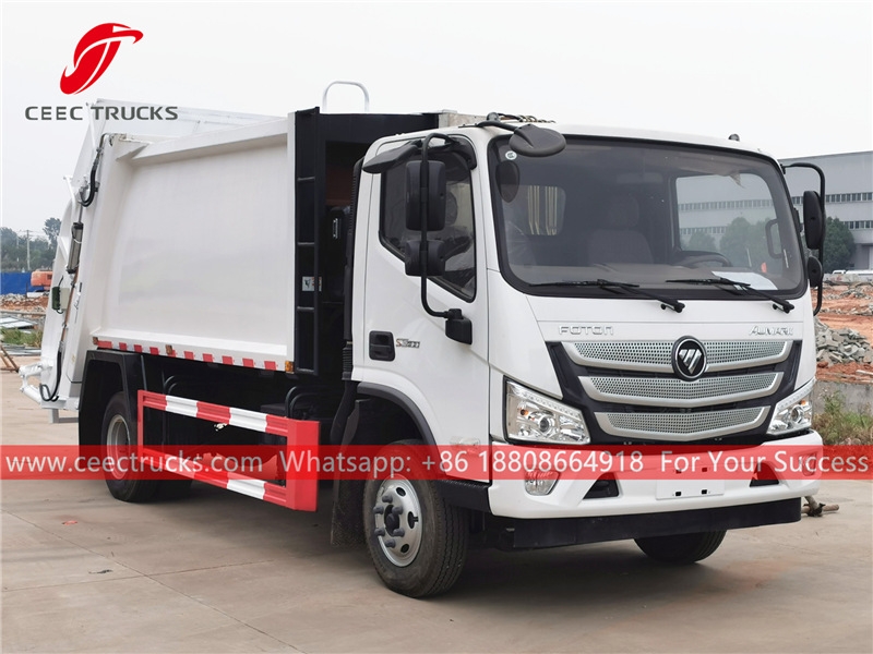 FOTON 8CBM refuse compressed truck