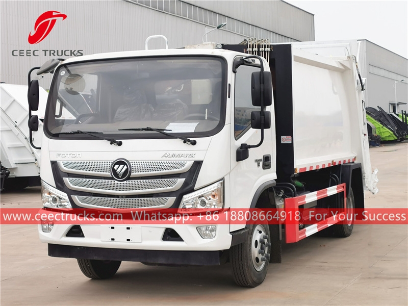 FOTON 8CBM refuse compressed truck