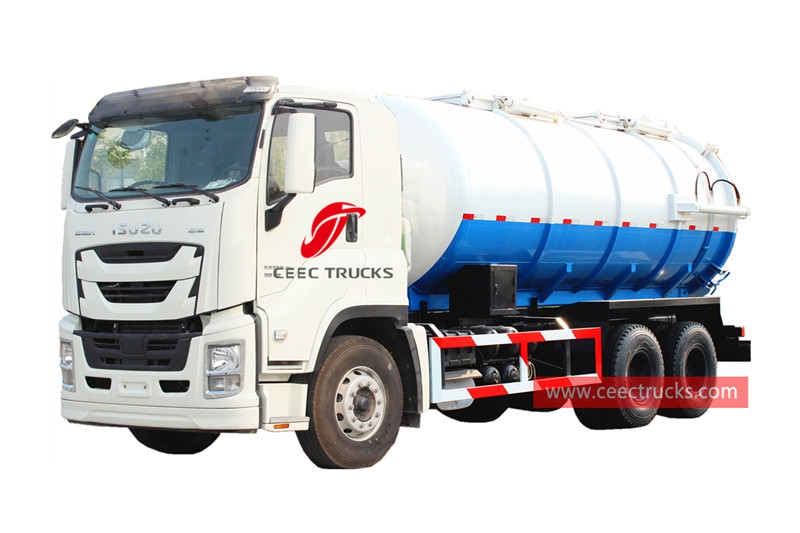 ISUZU GIGA 10 wheeler vacuum suction truck