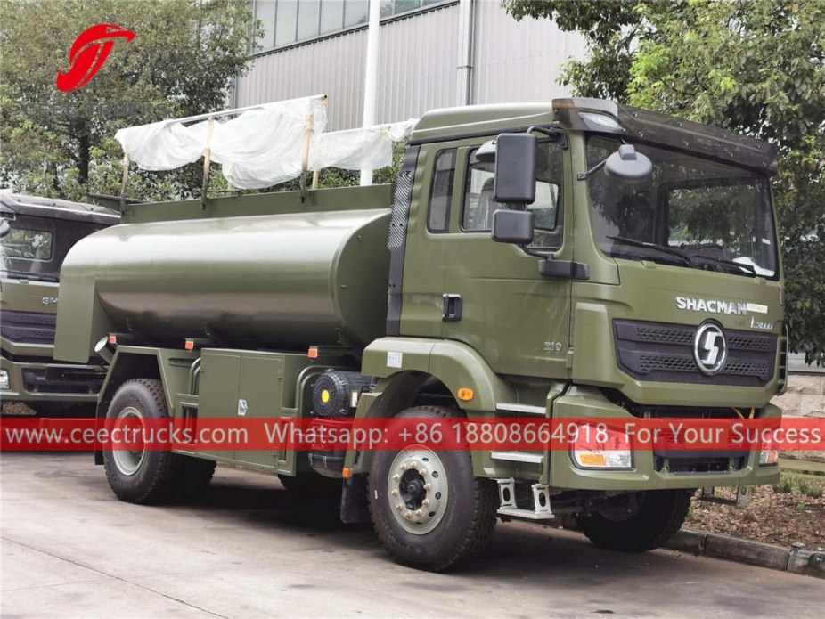 Shacman 6 wheeler oil tanker truck