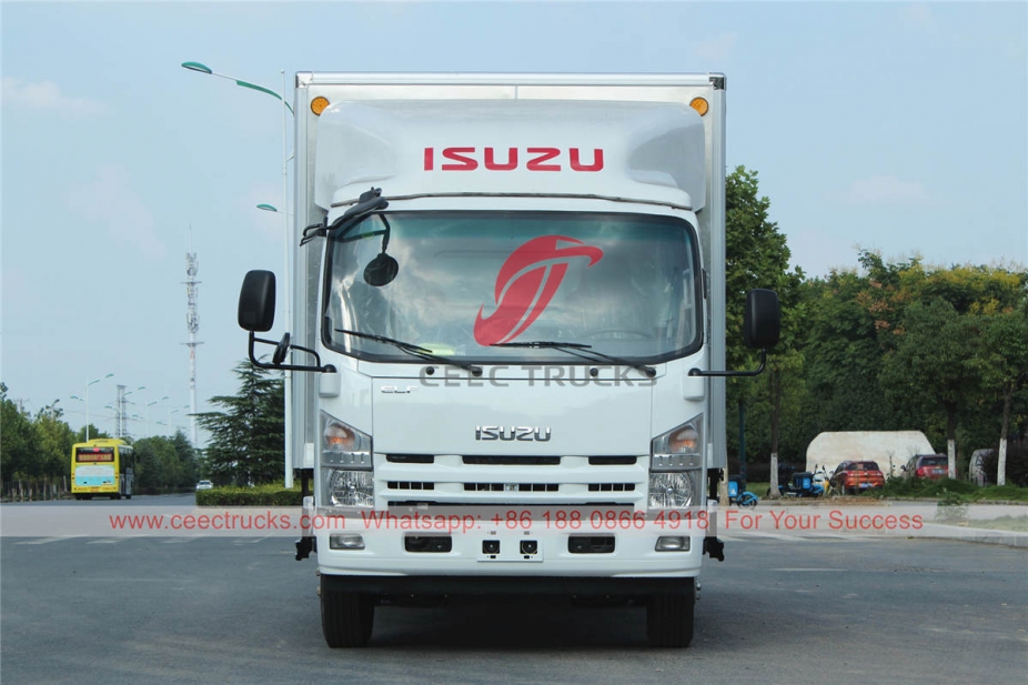 ISUZU 4×2 Aluminum alloy cargo truck