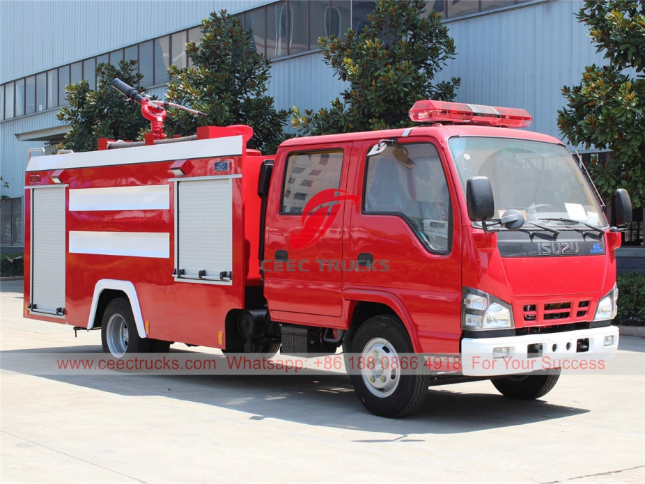 ISUZU 4×2 fire lorry