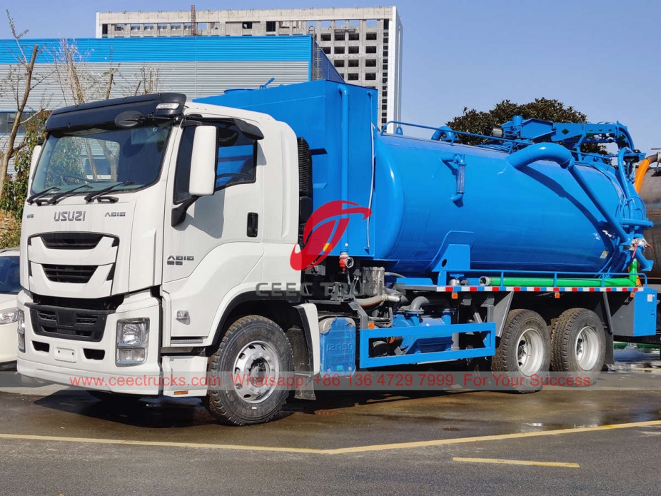 ISUZU GIGA Combined jetting truck