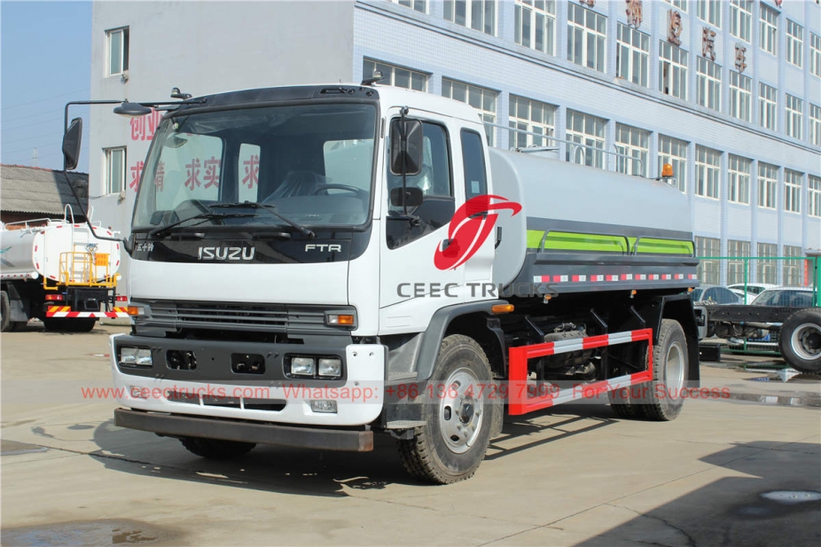 ISUZU FTR water tanker truck for sale