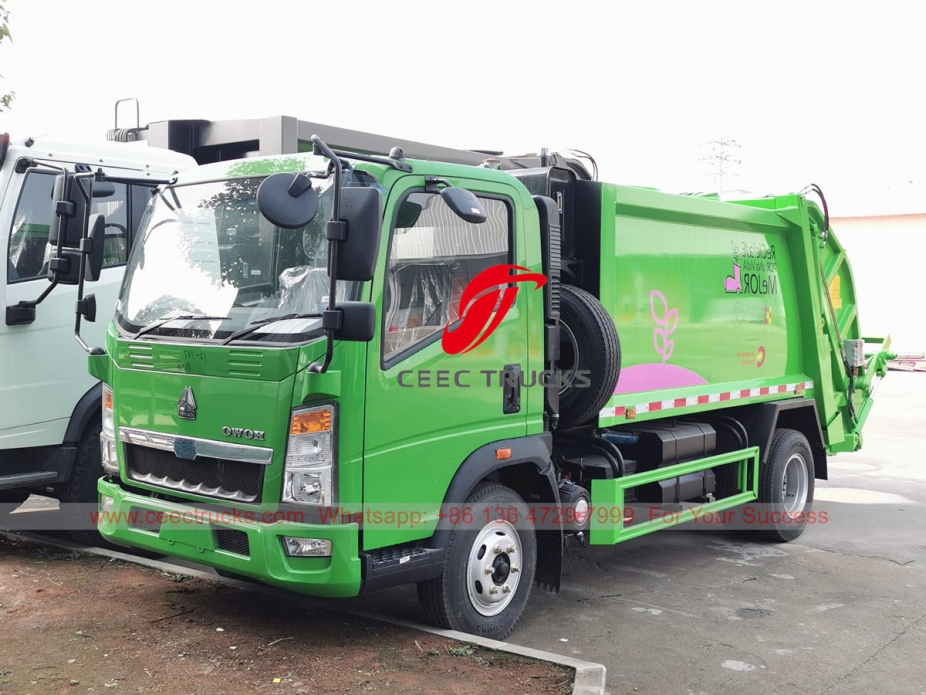 HOWO Refuse compactor for sale