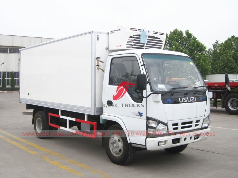 ISUZU NKR reefer truck