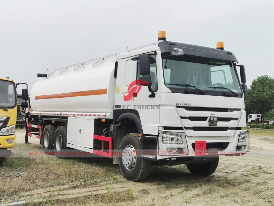 howo 6*4 drive fuel truck