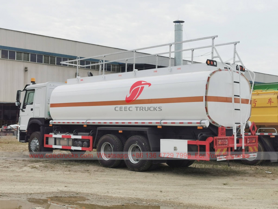 howo 6*4 drive fuel truck